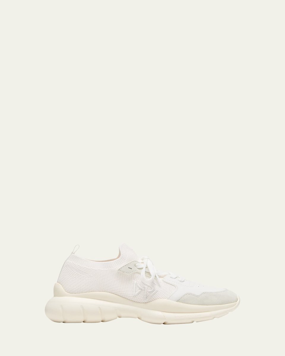 5050 Stretch Knit Chunky Runner Sneakers
